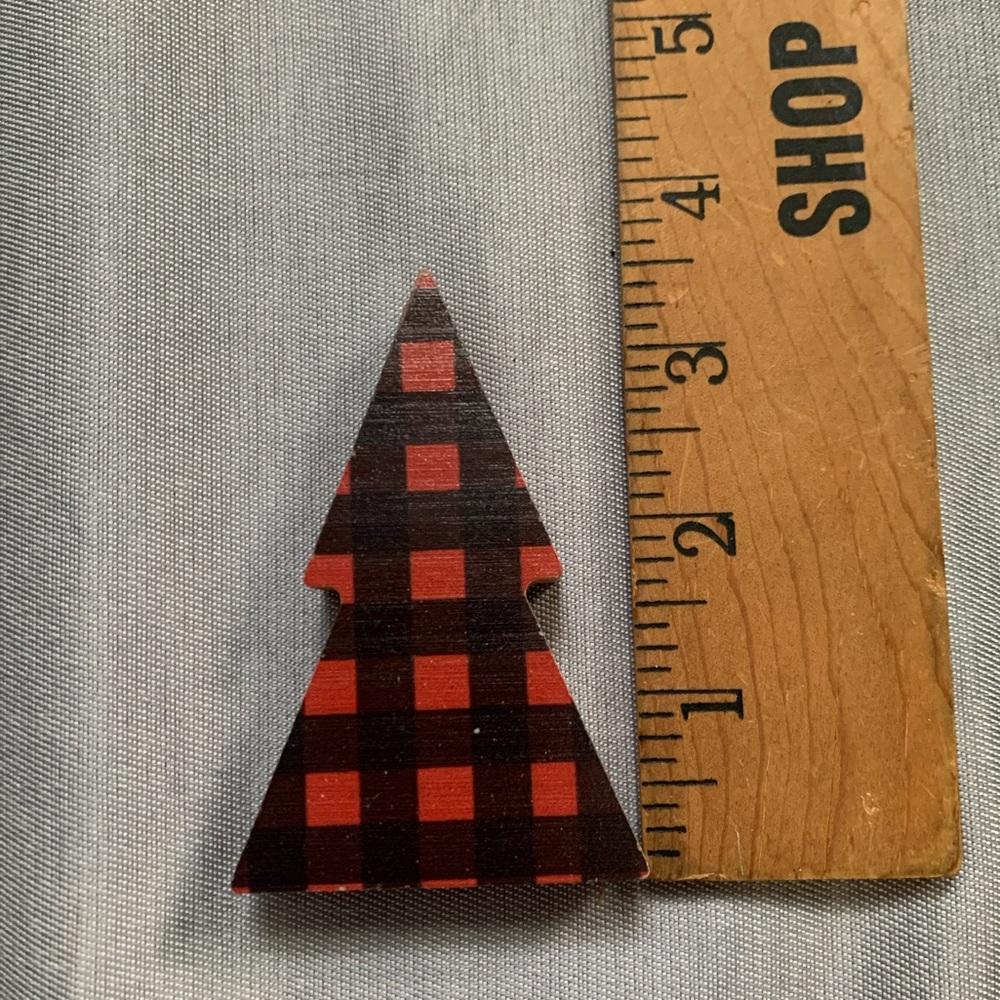 Mini Buffalo Check Trees - Picture 2 of 4